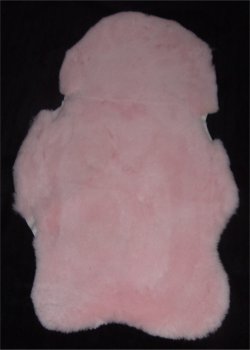 baby pink natural Cozifleece - Lambskin for babies